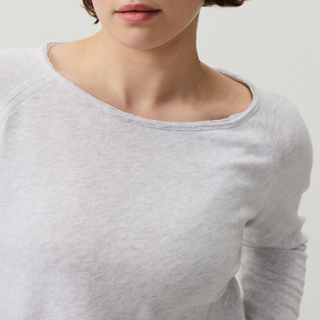 American Vintage Sonoma L/S Round Neck - Arctic Melange - Collector Store Sydney