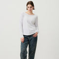 American Vintage Sonoma L/S Round Neck - Arctic Melange - Collector Store Sydney