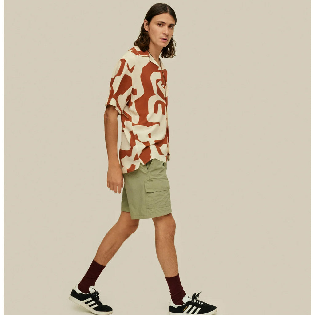 OAS Russet Puzzlotec Viscose Shirt - Collector Store