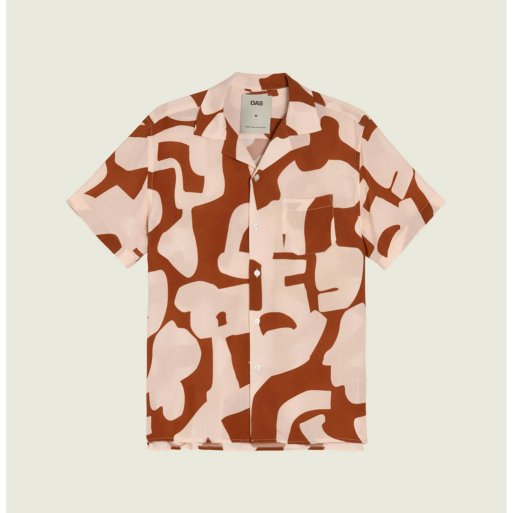 OAS Russet Puzzlotec Viscose Shirt - Collector Store