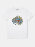 Mr Simple - Australia Print Tee - White - Collector Store Sydney