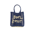 The Jacksons - Lottie Bag - Bon Jour - Indigo | Natural - Collector Store Sydney