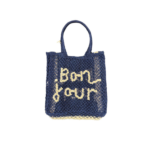The Jacksons - Lottie Bag - Bon Jour - Indigo | Natural - Collector Store