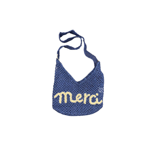 The Jacksons - Drusilla Bag - MERCI - Cobalt | Natural - Collector Store