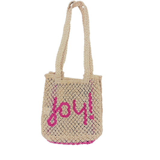 The Jacksons - CARA BAG - JOY - Natural - Pink - Collector Store Sydney