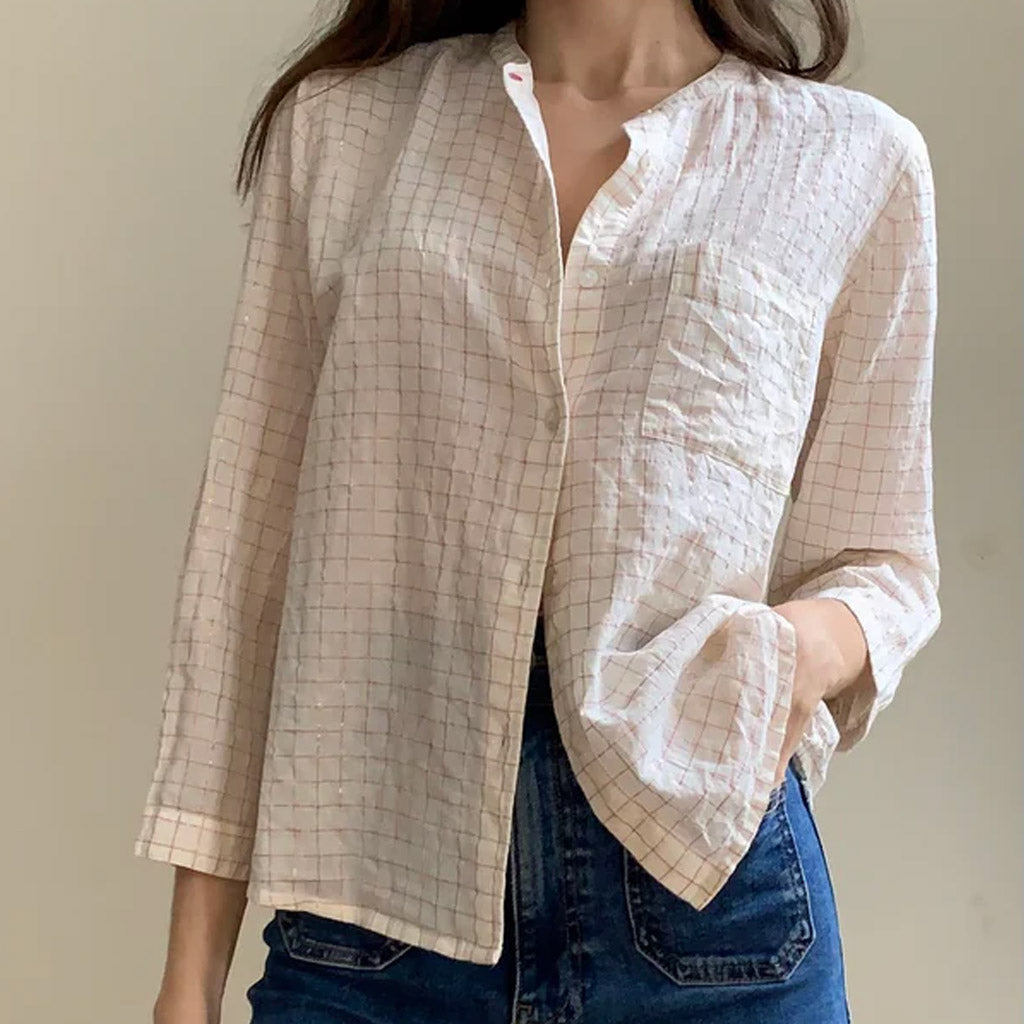 Marie Louise De Monterey - Bella Blouse Ecru - Collector Store