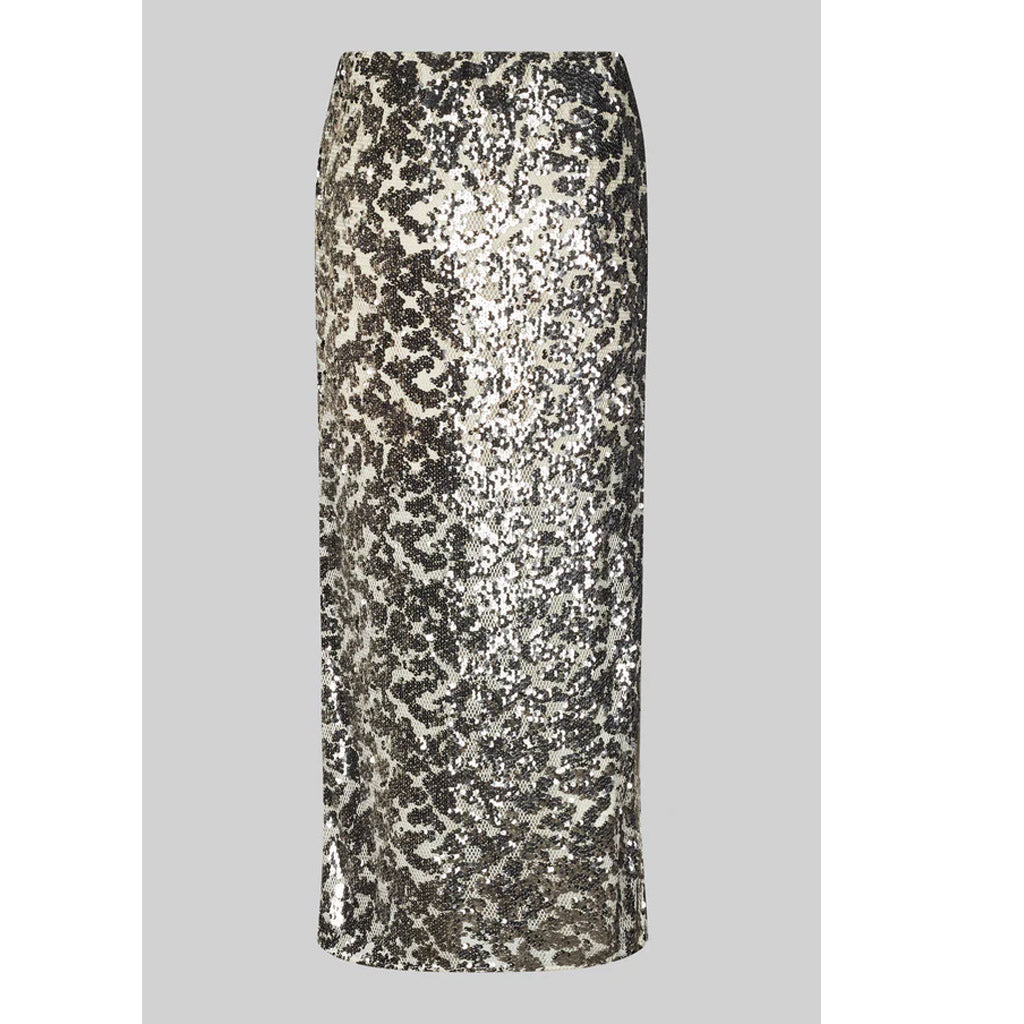 Second Female Pailey Metallic Skirt - Silver Birch - Collector Store