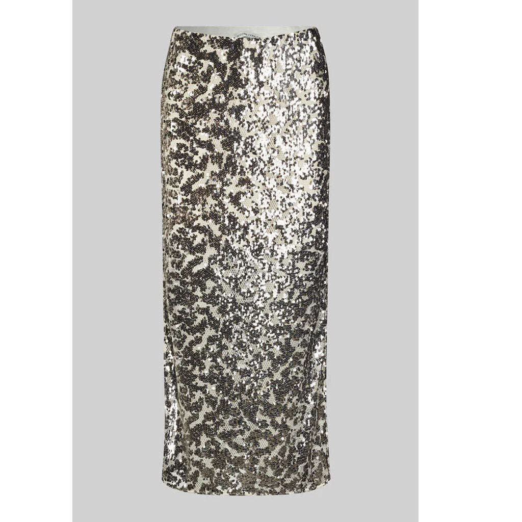 Second Female Pailey Metallic Skirt - Silver Birch - Collector Store