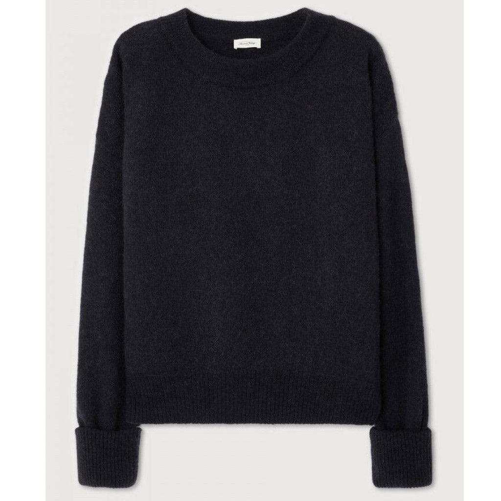 American Vintage Knit Jumper - Vito - Black Noir - Collector Store Sydney