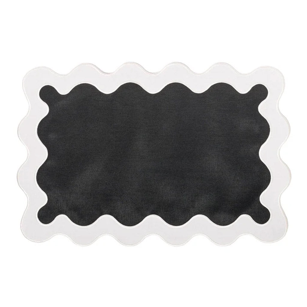 PLACEMAT SET OF 4 - RIVIE BLACK - Collector Store