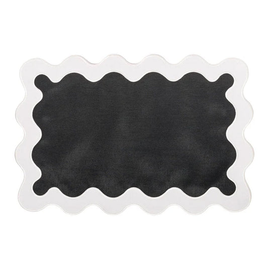 PLACEMAT SET OF 4 - RIVIE BLACK - Collector Store