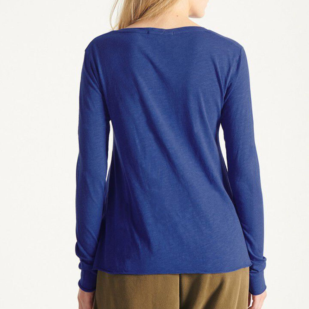 American Vintage Jacksonville V-Neck Long Sleeve Tee - Vintage Cosmic - Collector Store Sydney