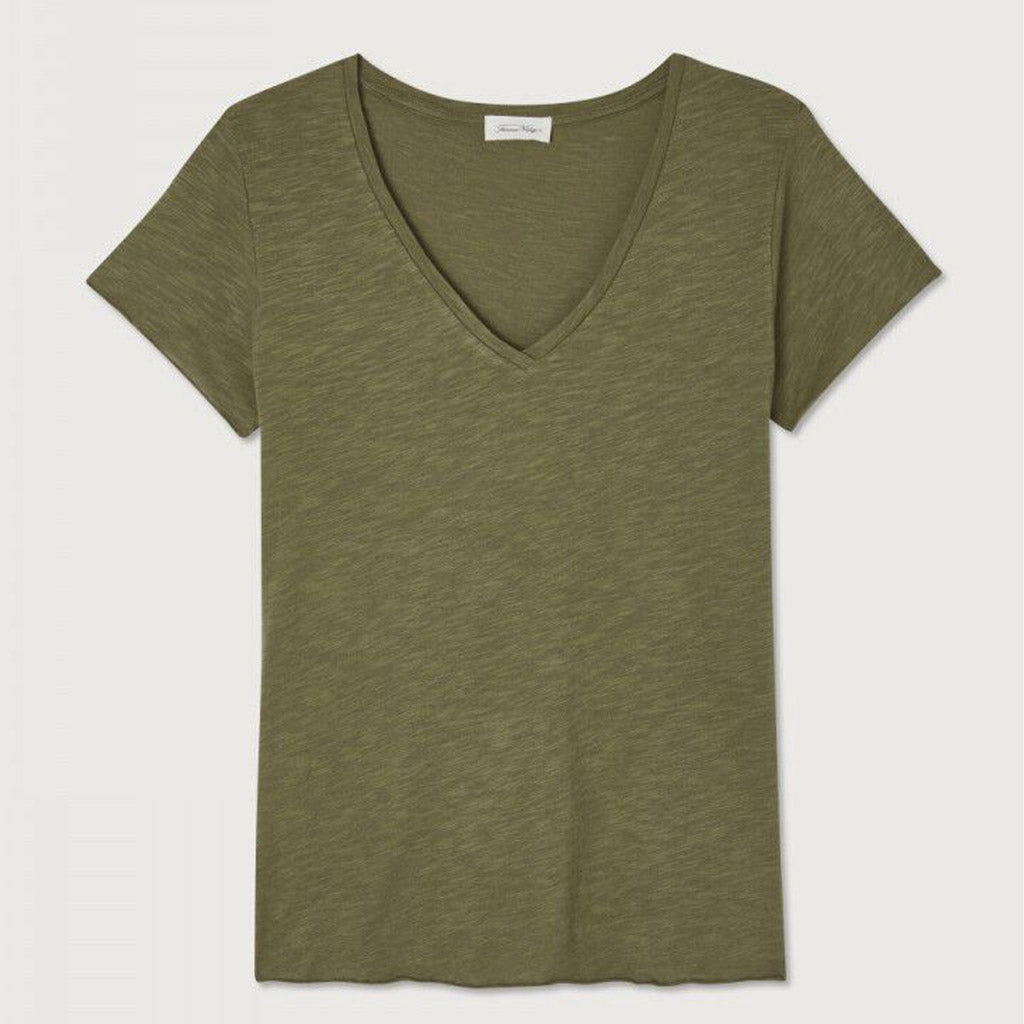 American Vintage Jacksonville V Neck Tee - Vintage Bush - Collector Store Sydney