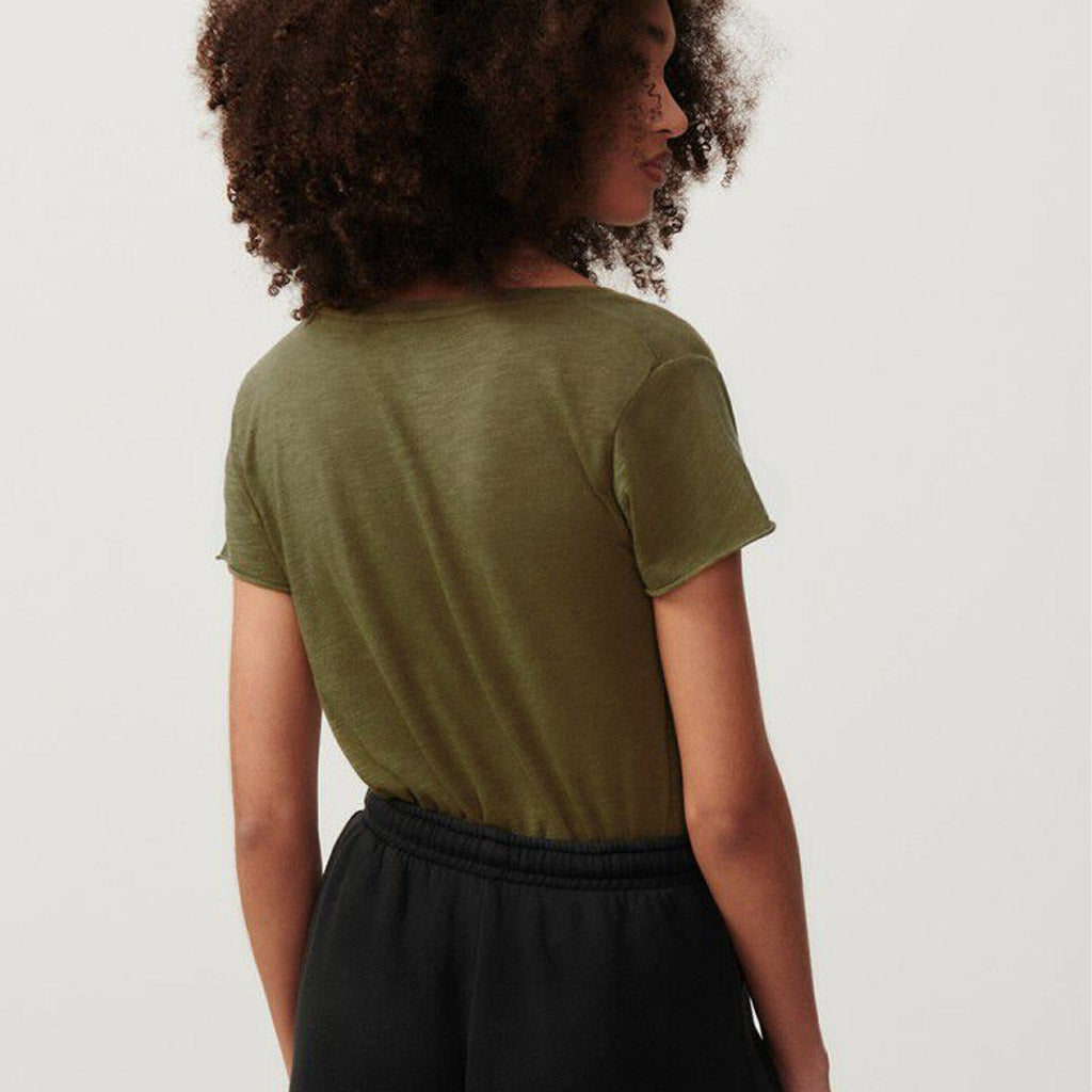 American Vintage Jacksonville V Neck Tee - Vintage Bush - Collector Store Sydney