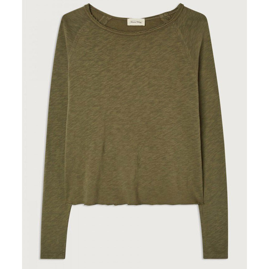 American Vintage Sonoma L/S Round Neck Tee - Vintage Bush - Collector Store Sydney