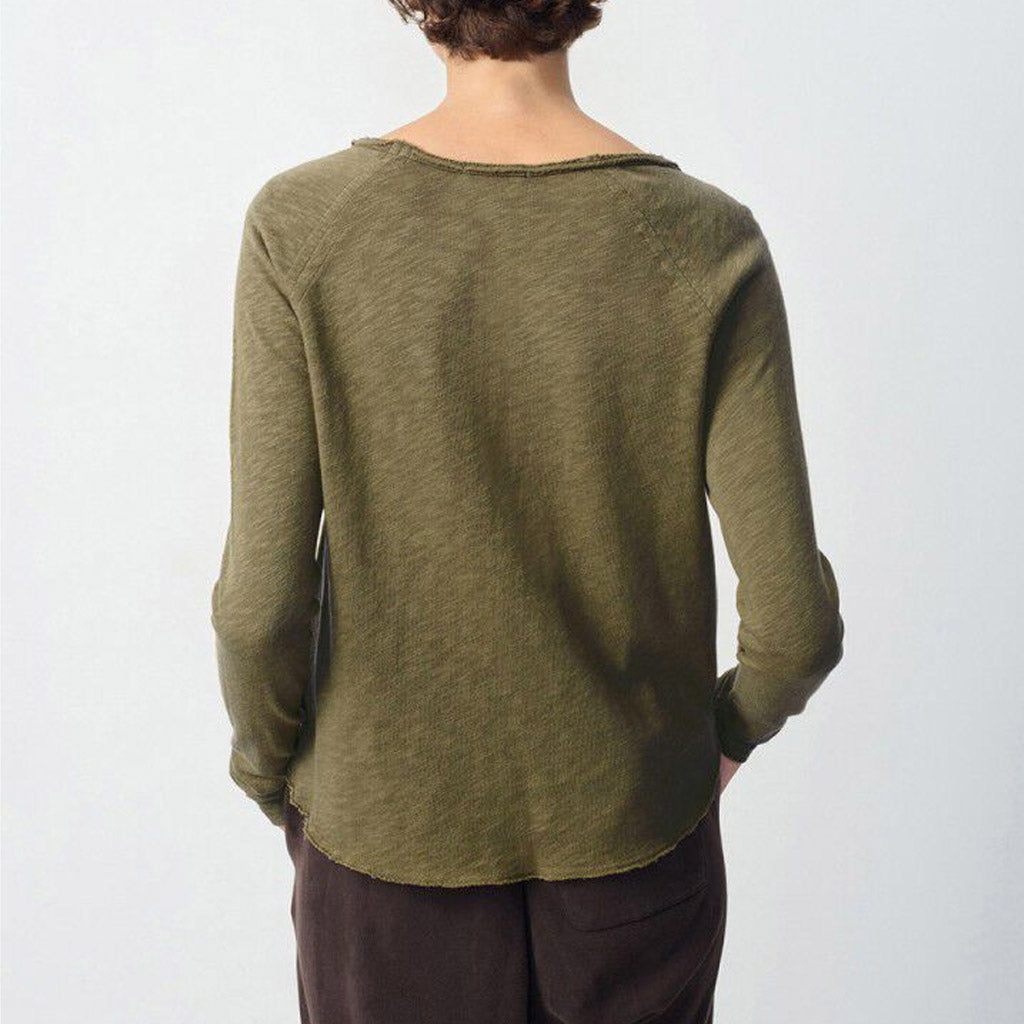 American Vintage Sonoma L/S Round Neck Tee - Vintage Bush - Collector Store Sydney