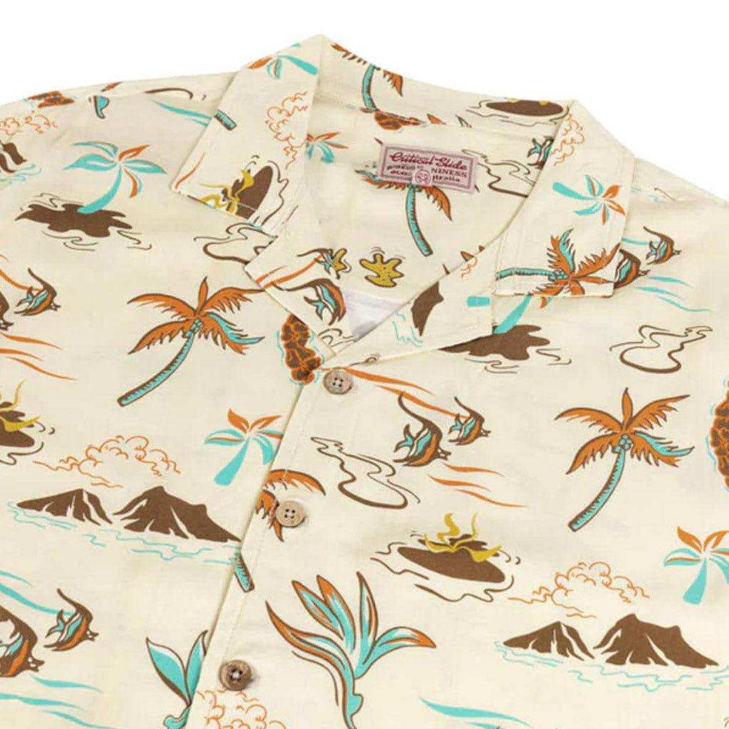 TCSS - ISLANDS RESORT SHIRT - BUTTER