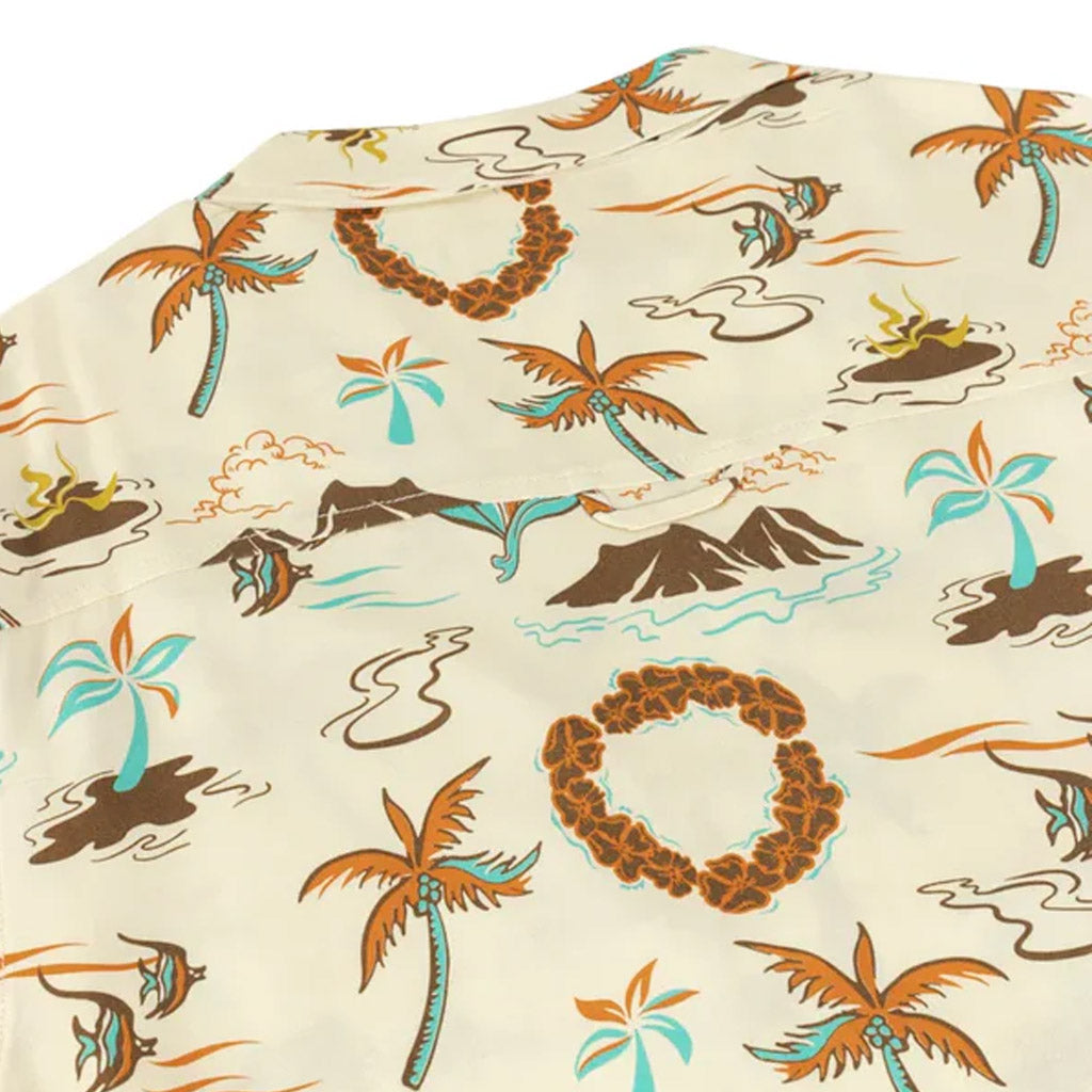 TCSS - ISLANDS RESORT SHIRT - BUTTER