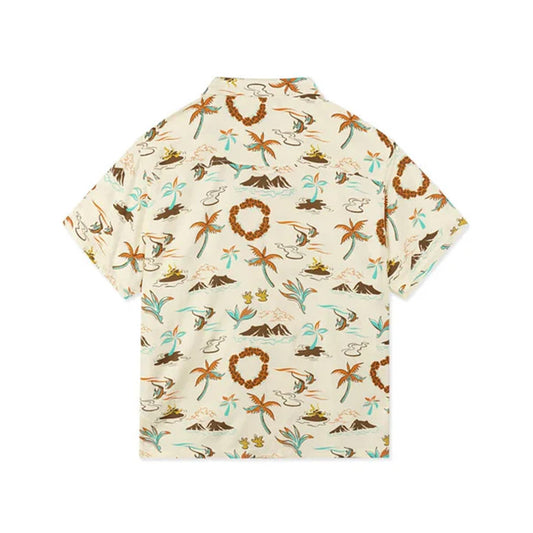 TCSS - ISLANDS RESORT SHIRT - BUTTER