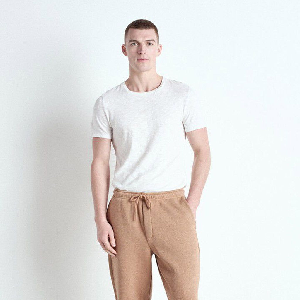 American Vintage Mens Round Neck Tee - Bysapick -White - Collector Store Sydney
