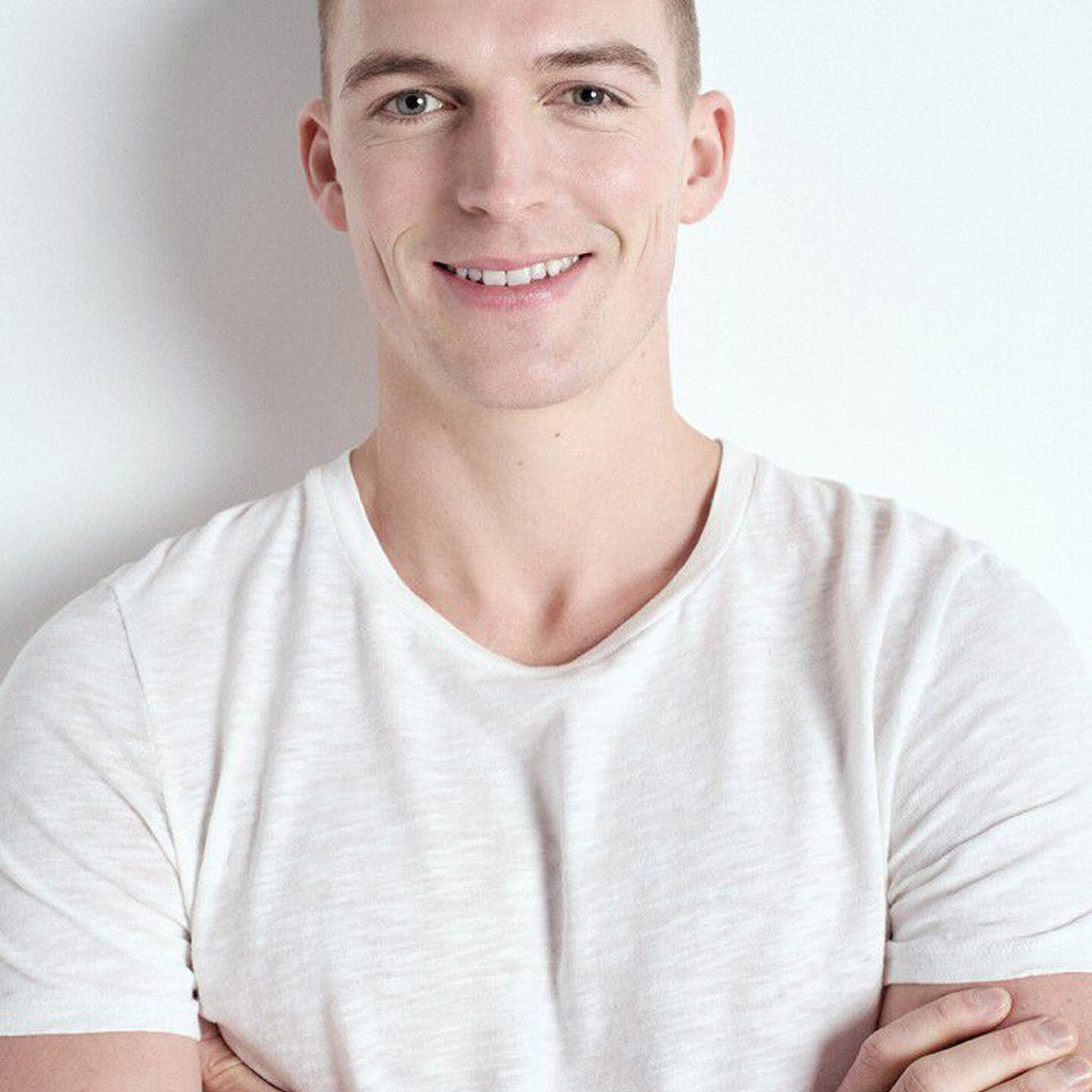 American Vintage Mens Round Neck Tee - Bysapick -White - Collector Store Sydney