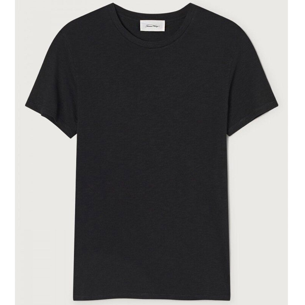 American Vintage Mens Round Neck Tee - Bysapick - Black - Collector Store Sydney
