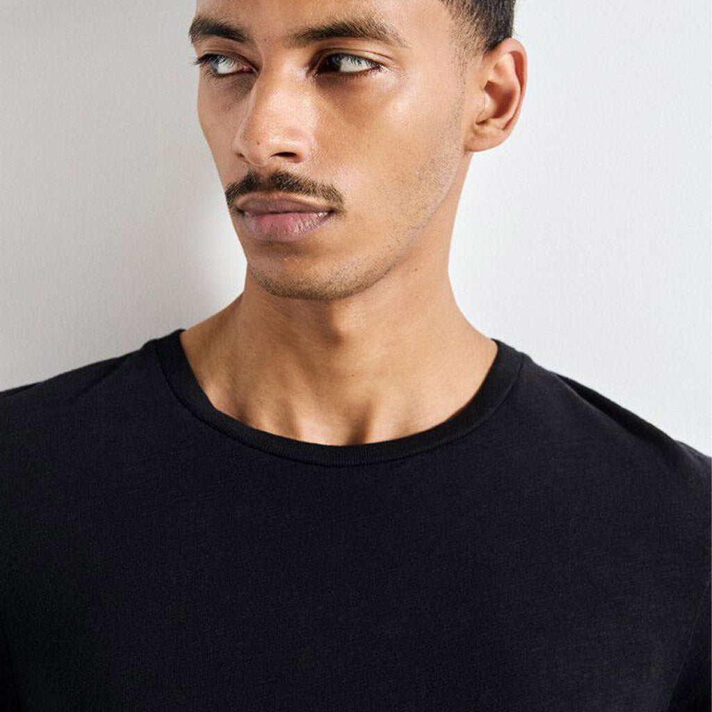 American Vintage Mens Round Neck Tee - Bysapick - Black - Collector Store Sydney