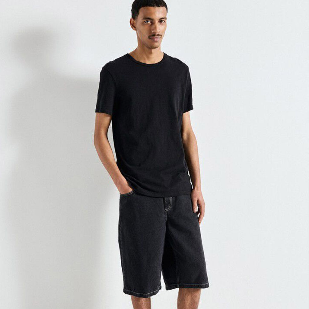 American Vintage Mens Round Neck Tee - Bysapick - Black - Collector Store Sydney