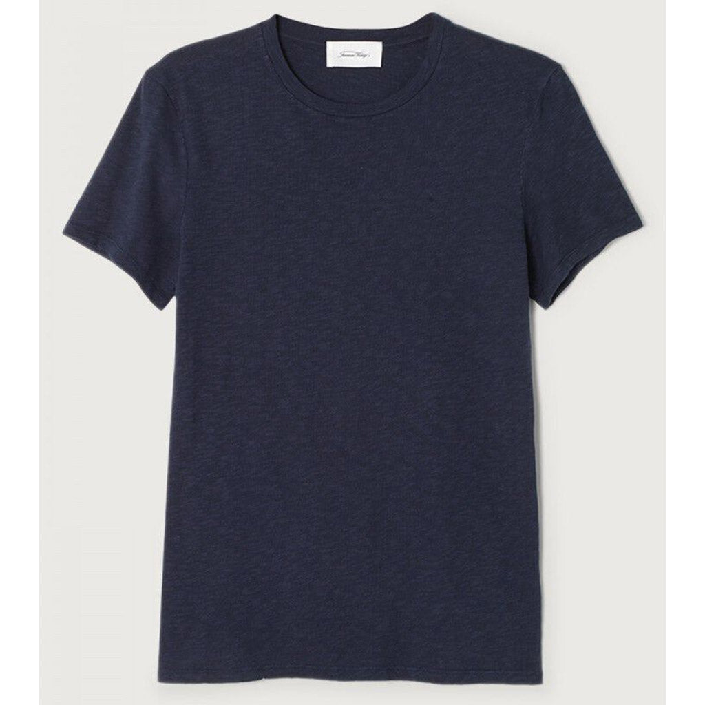American Vintage - Mens Bysapick Round Neck Tee - Navy - Collector Store Sydney