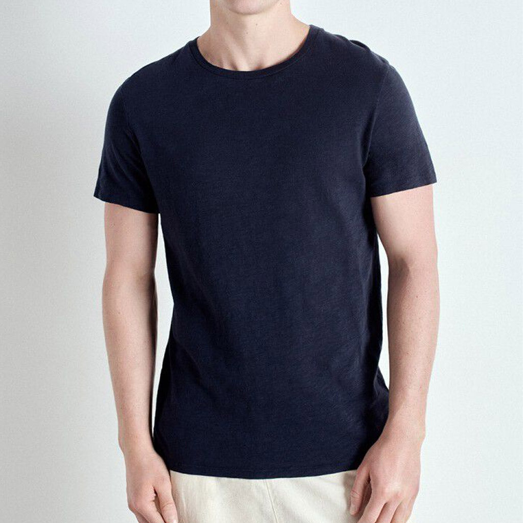 American Vintage - Mens Bysapick Round Neck Tee - Navy - Collector Store Sydney
