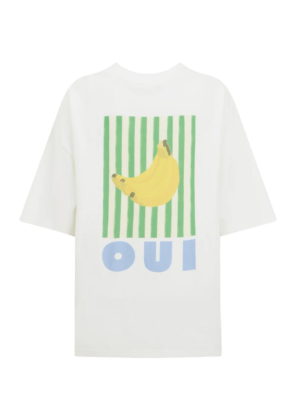 Araminta James - Banana Oversized Tee - Snow