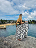 Sundown - Palm Shadow Beach Towel - Collector Store Sydney