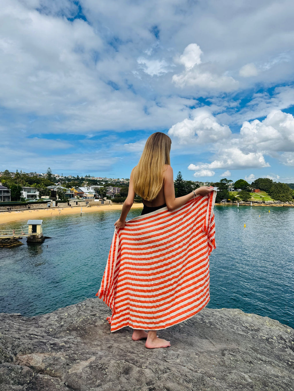 Sundown - Sunset Spritz Beach Towel - Collector Store Sydney