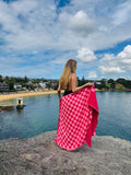 Poolside - Flamingo Flame Beach Towel - Collector Store Sydney