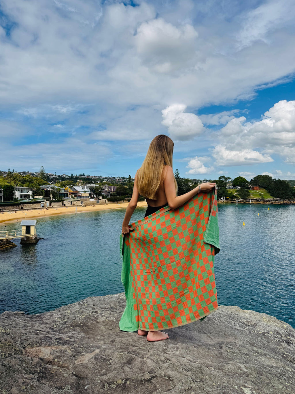 Poolside - Aloe Spritz Beach Towel - Collector Store Sydney