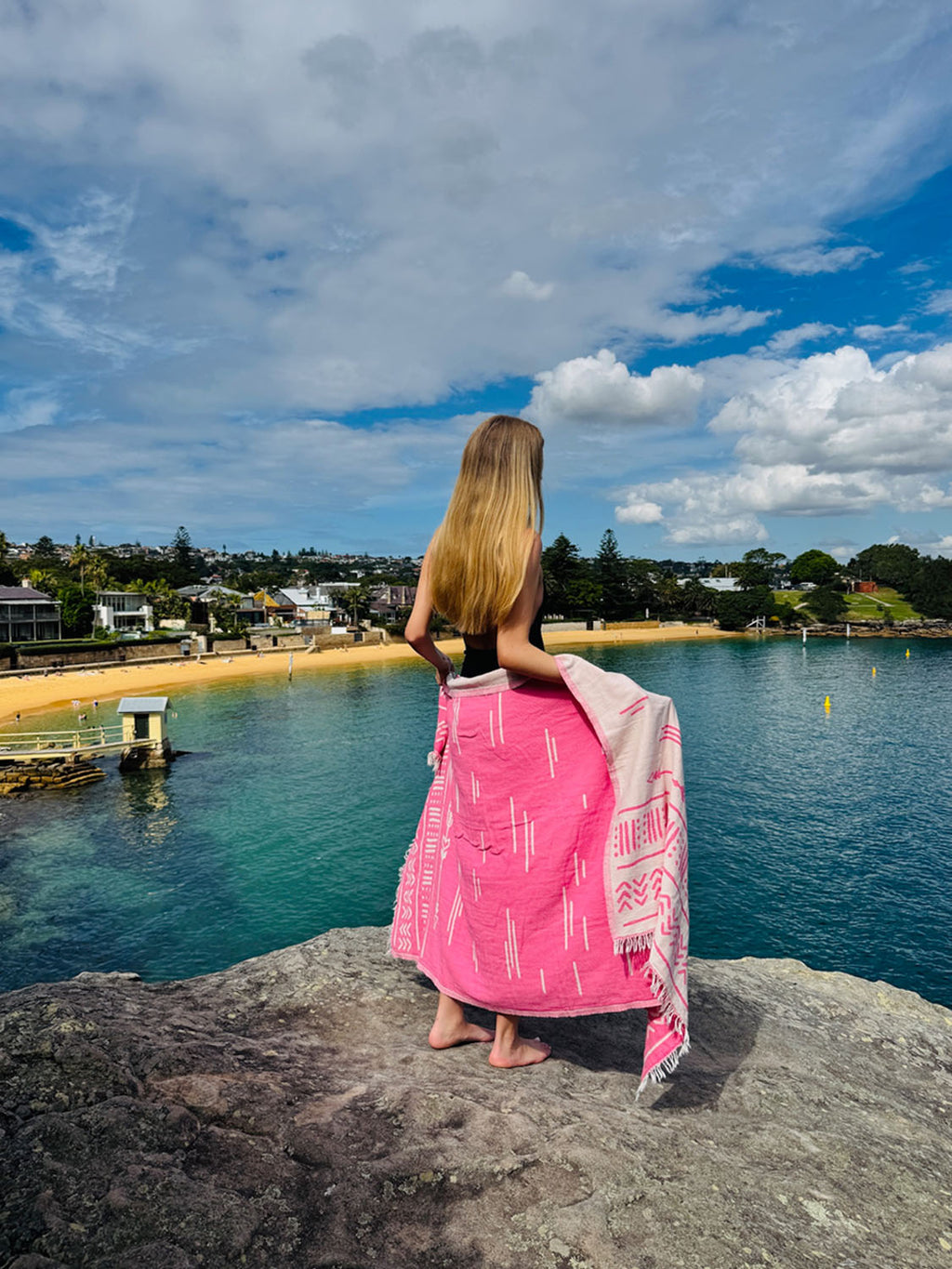 Las Palmas - Flamingo Beach Towel - Collector Store Sydney