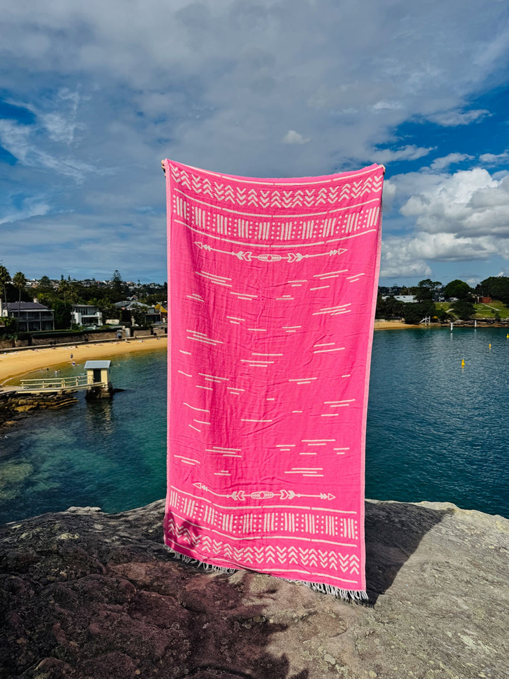 Las Palmas - Flamingo Beach Towel - Collector Store Sydney