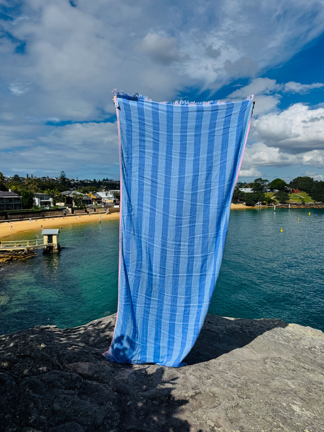 Twin Palms - Orchid Oasis Beach Towel - Collector Store Sydney