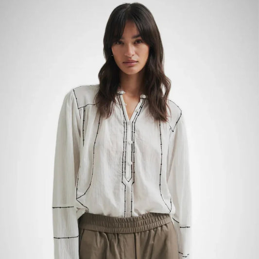 Second Female - Belvista Blouse - White Asylum - Collector Store Sydney