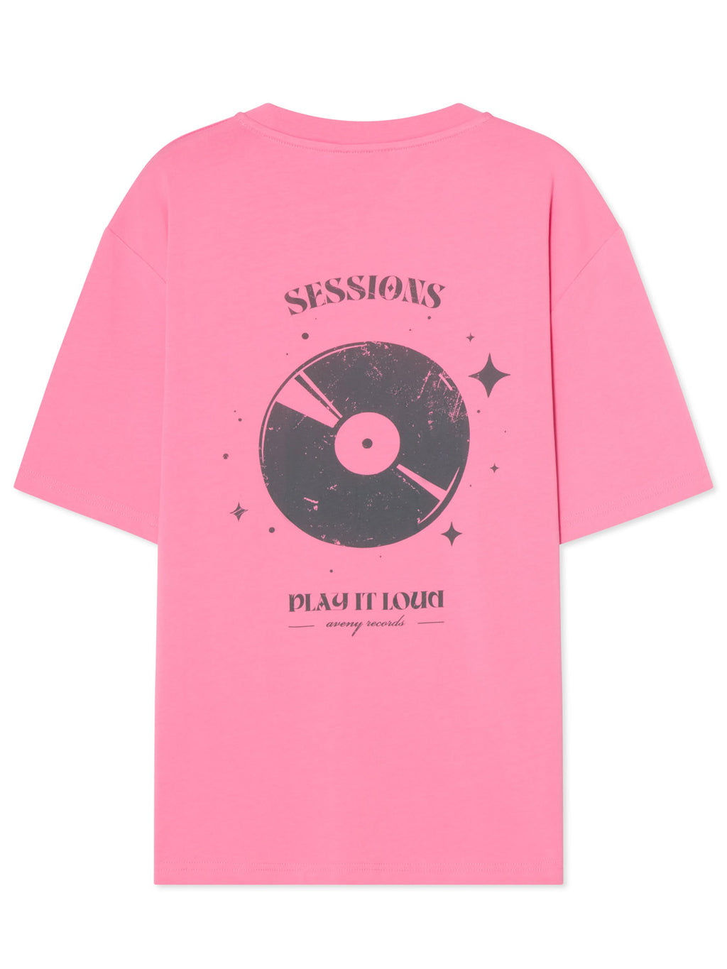 Aveny - Berkeley Tee - Front & Back - Sachet Pink - Collector Store Sydney