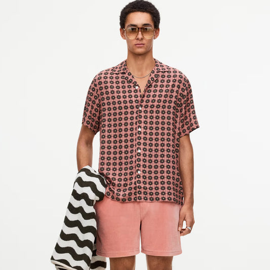 OAS Blush Lumo Viscose Shirt - Collector Store Sydney