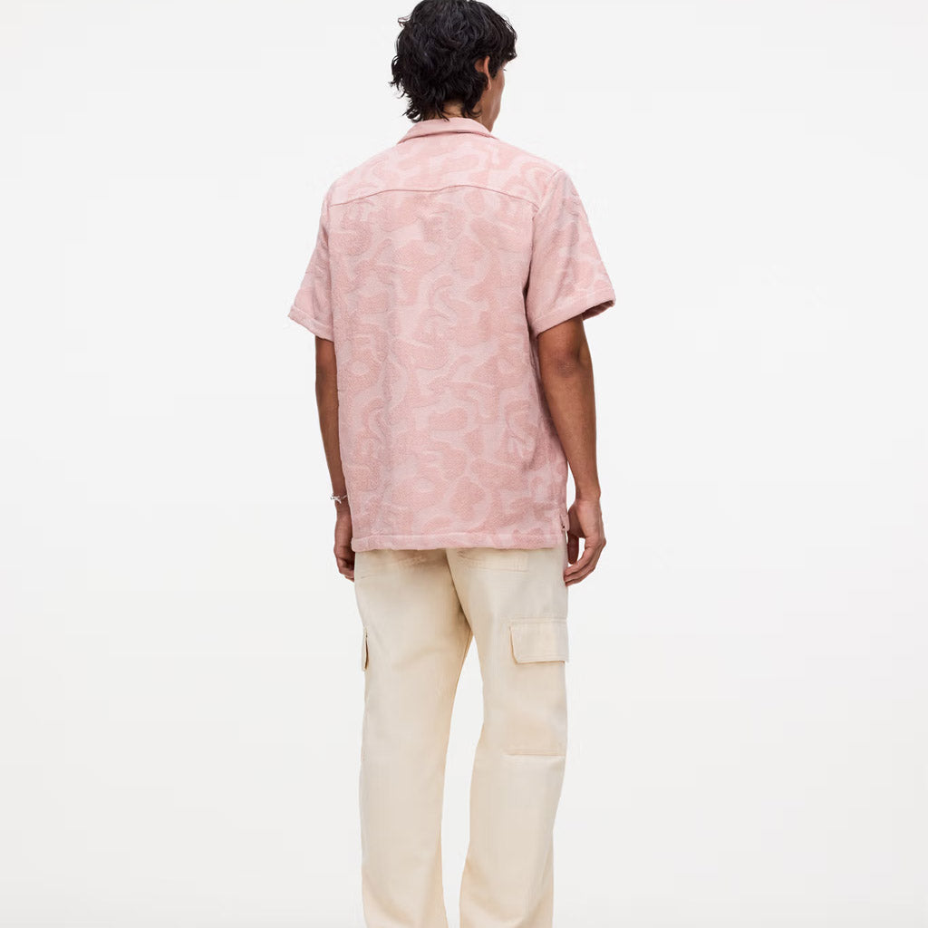 OAS Blush Puzzlotec Cuba Terry Shirt - Collector Store Sydney