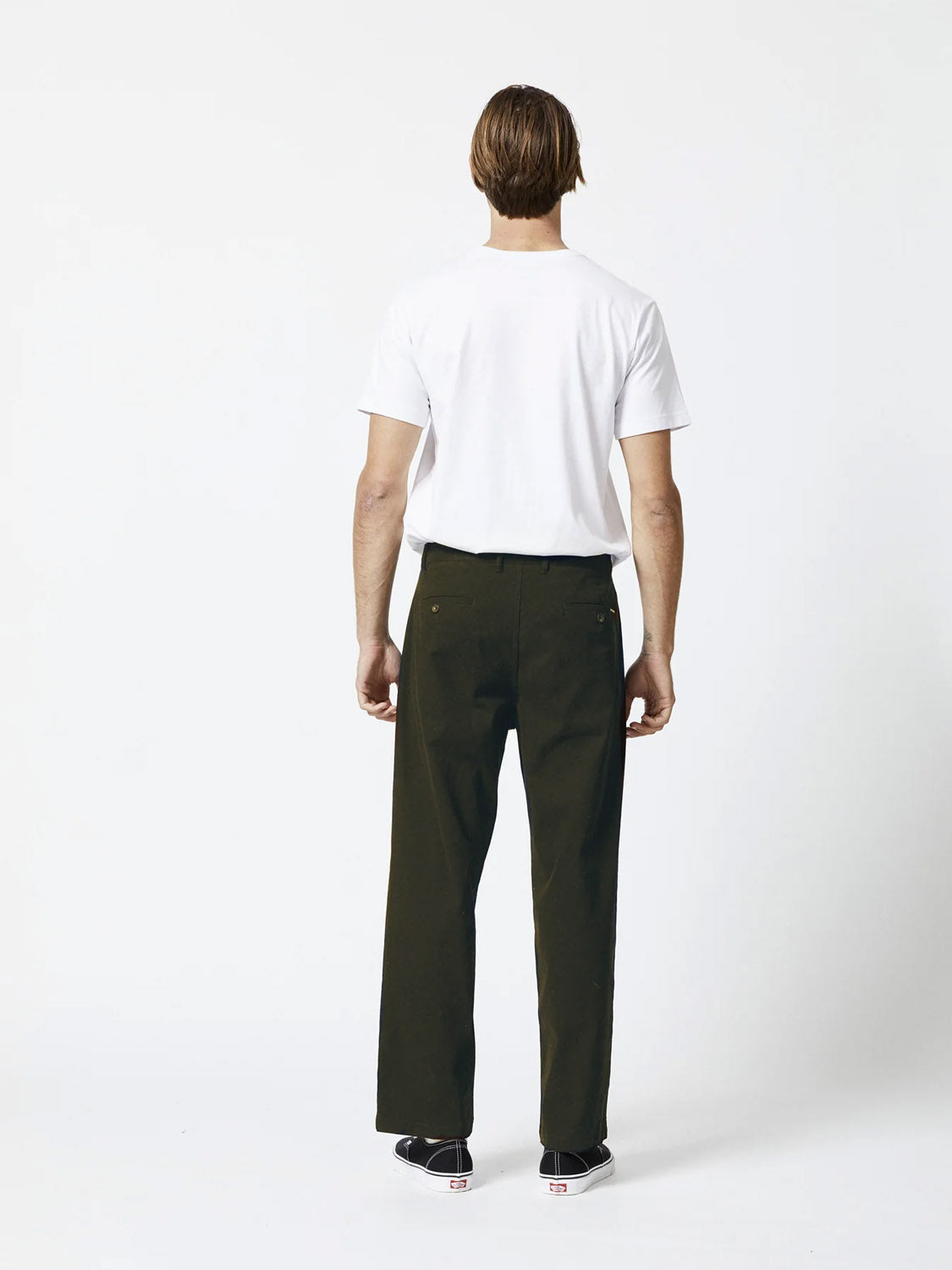 Mr Simple Brooklyn Pleated Pant - Dark Green