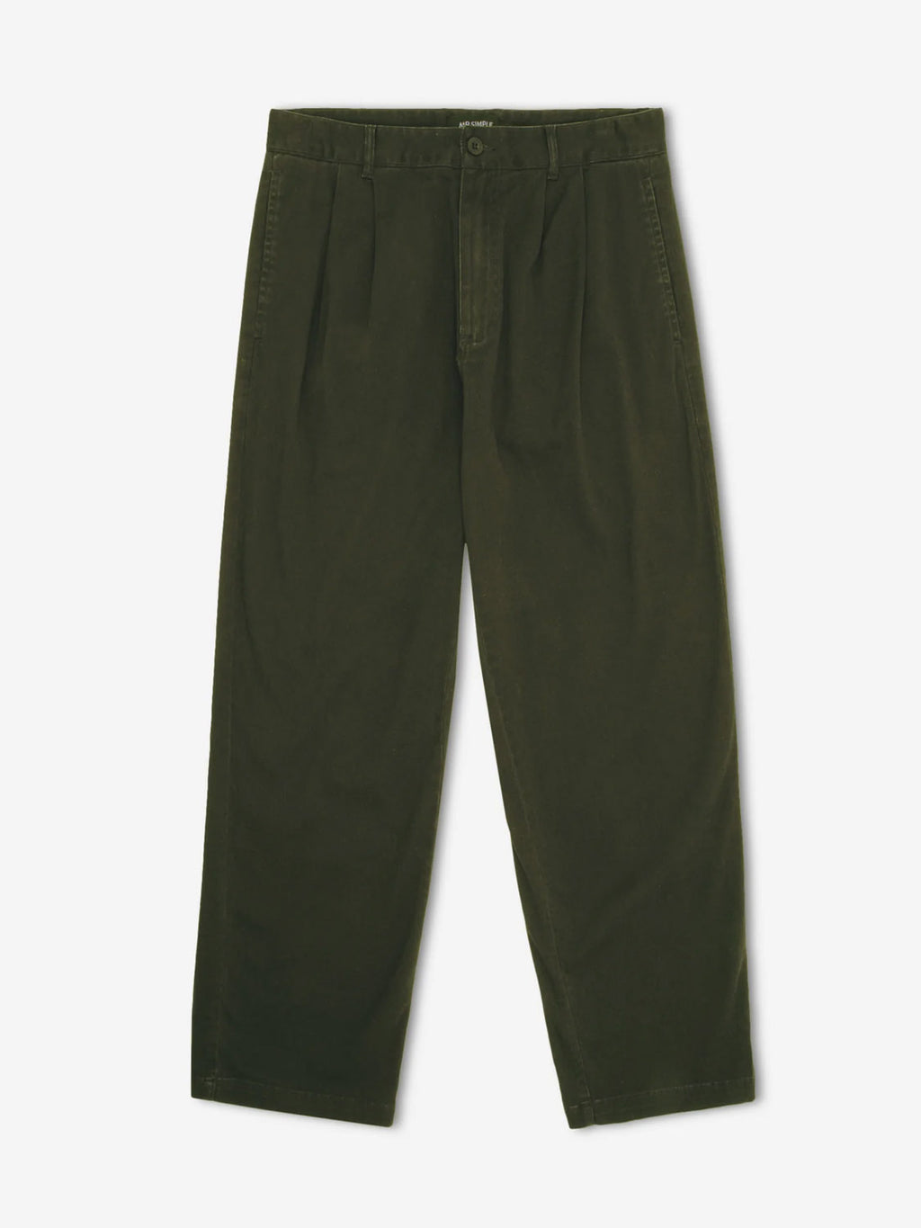 Mr Simple Brooklyn Pleated Pant - Dark Green