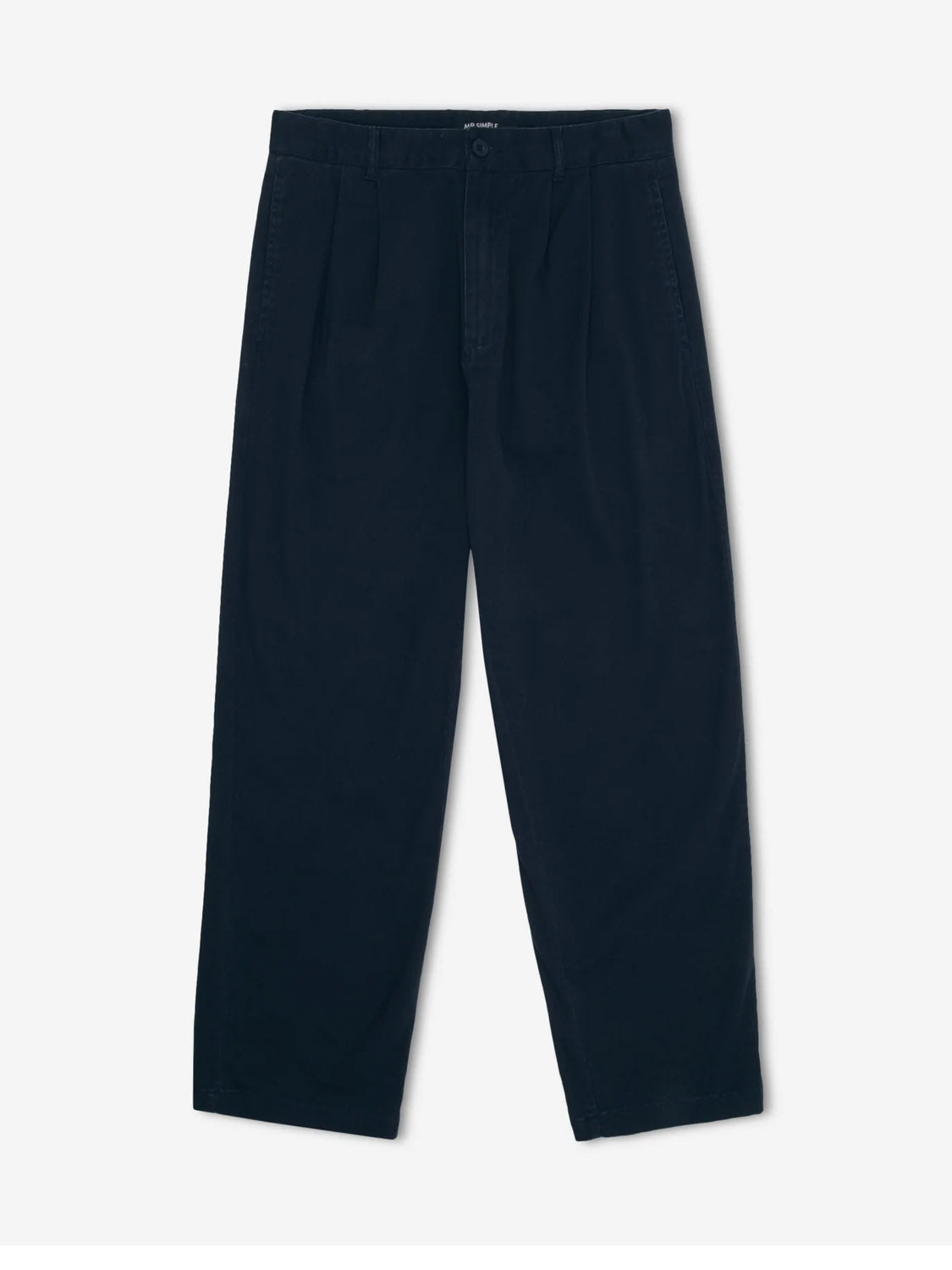 Mr Simple Brooklyn Pleated Pant - Navy