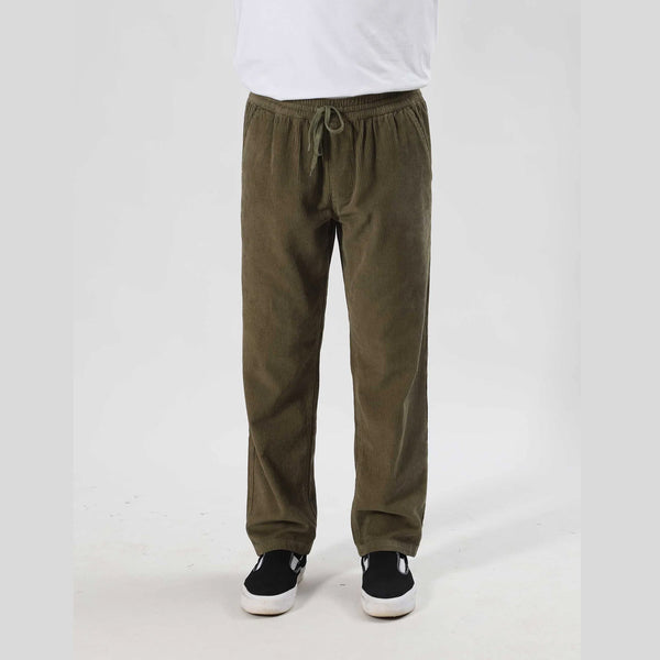 Mr Simple Burbank Elastic Cord Pant - Army