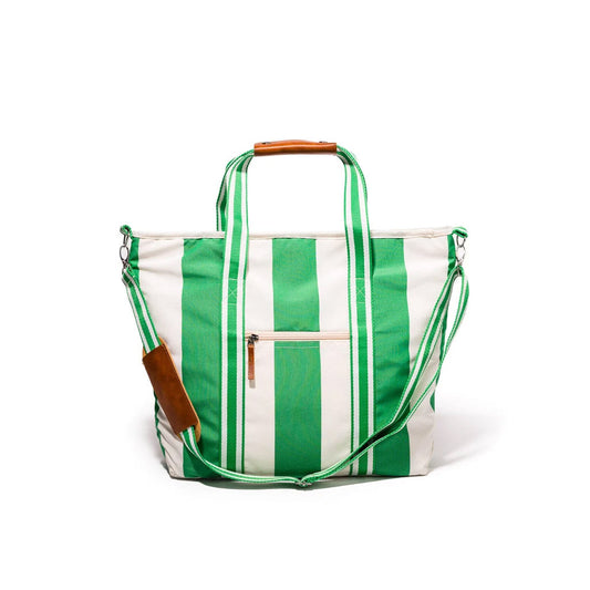 THE COOLER TOTE BAG - CREW CANYON GREEN STRIPE - Collector Store