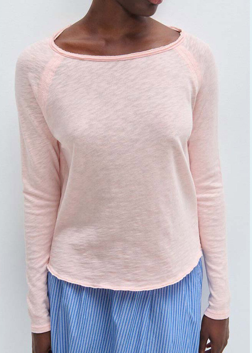 American Vintage L/S Round Neck Tee - Sonoma-Vintage Camelia - Collector Store Sydney