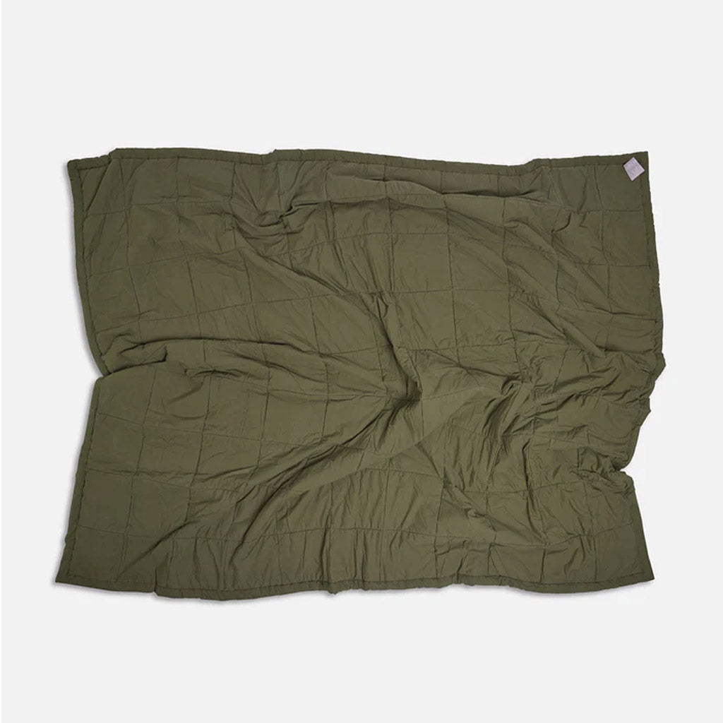 Pony Rider | Organic Cabin Quilt | Khaki - Collector Store