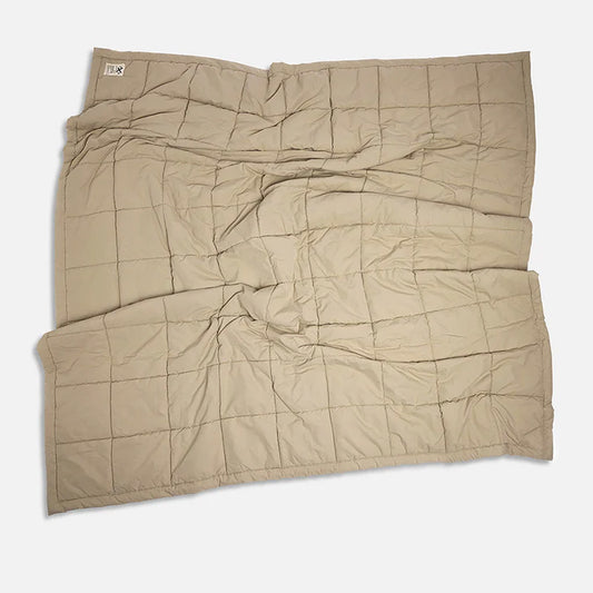 Pony Rider | Organic Cabin Quilt | Light Safari - Collector Store